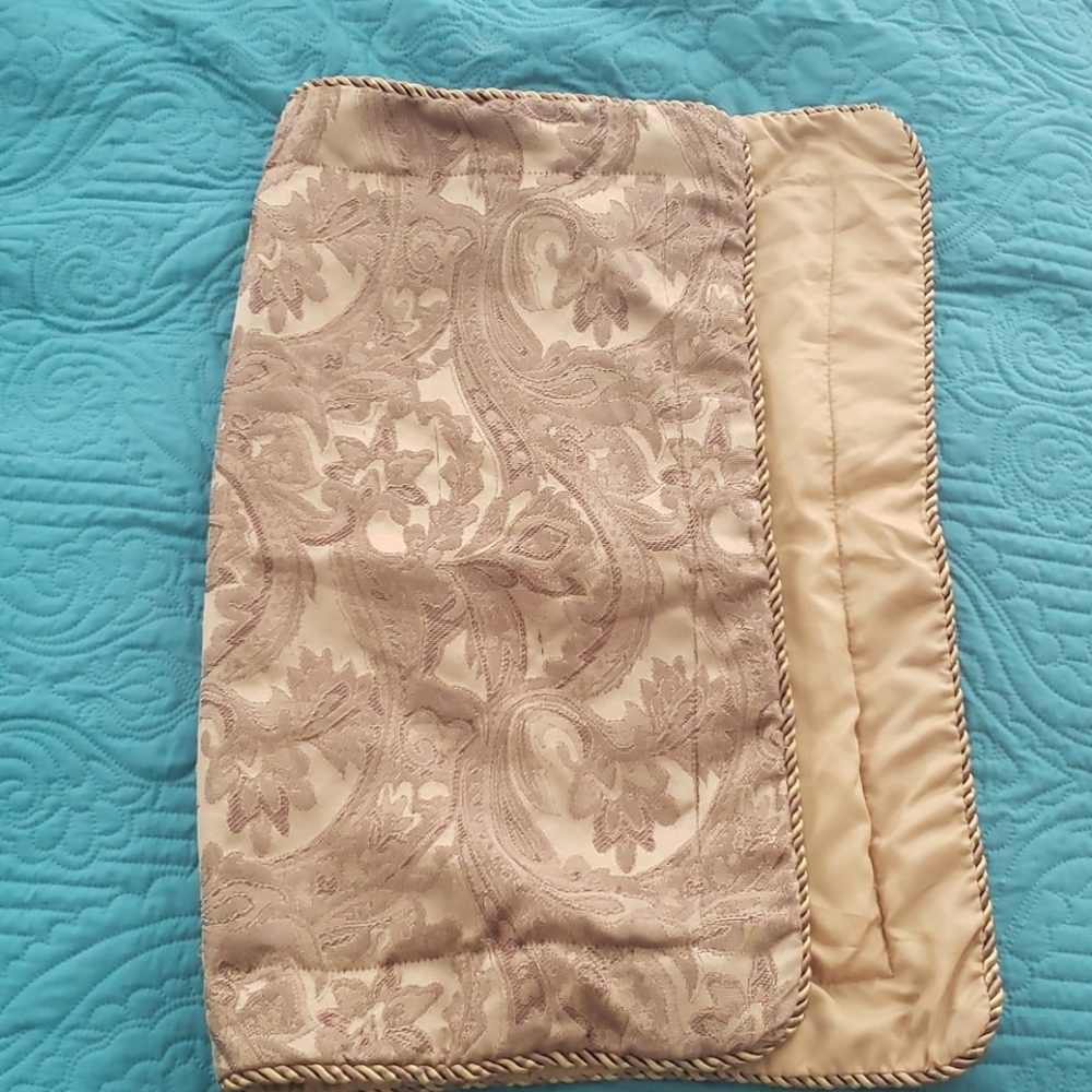 🔥BOGO🔥Gold pllow sham set of 2